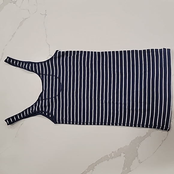 Striped American Eagle Ribbed Tank - Picture 2 of 5